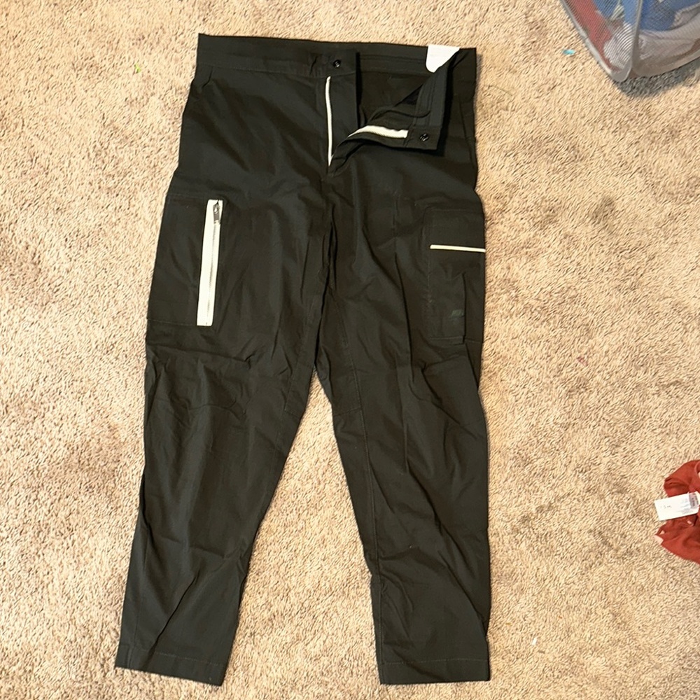 Nike Green Cargo Pants Durable Cotton